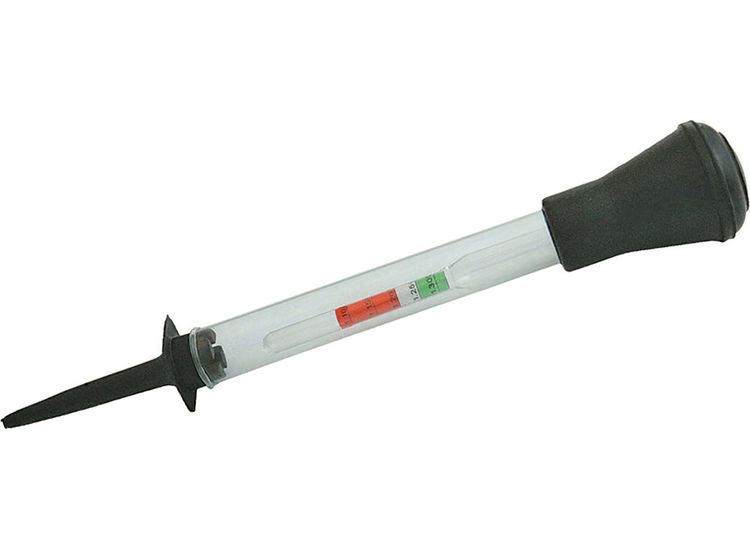 Silverline Battery Hydrometer 1.100 - 1.300g/ml
