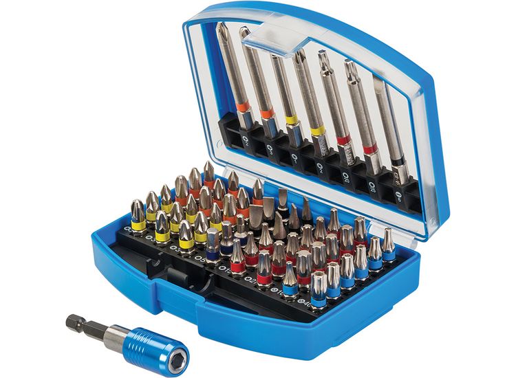 Silverline Colour-Coded Bit Set 56pce 56pce