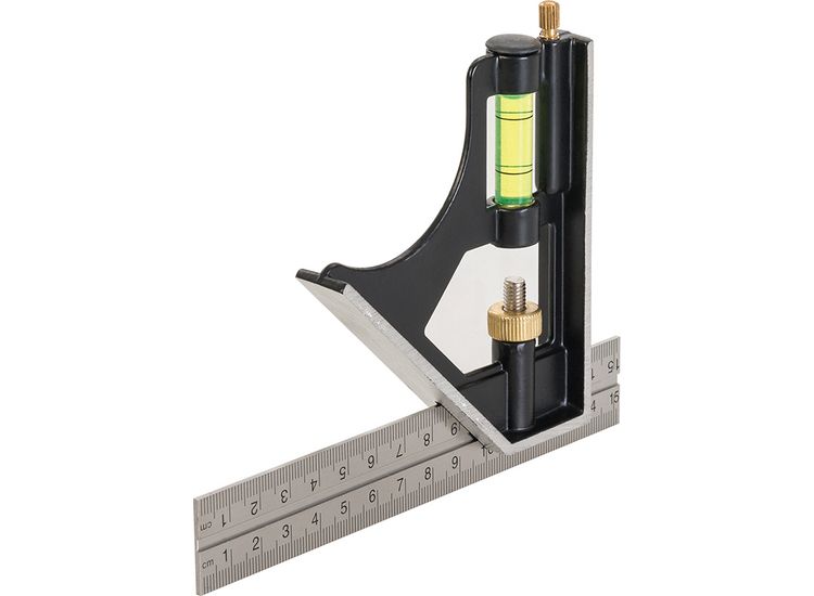 Silverline Combination Square 150mm
