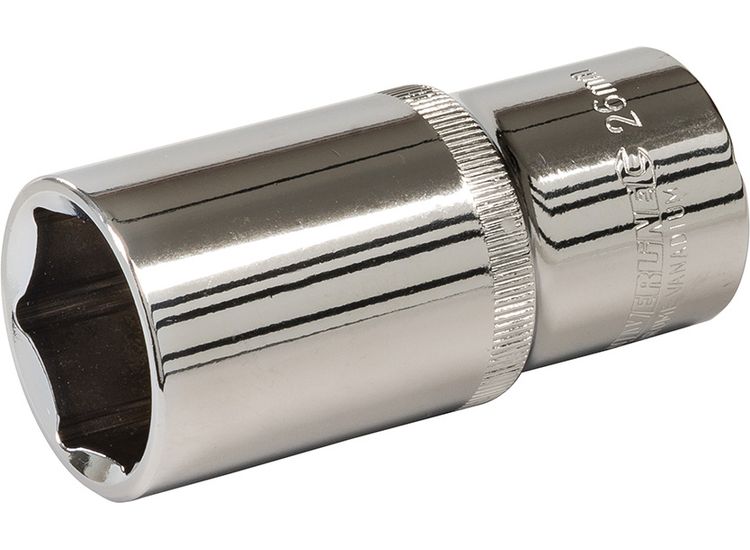 Silverline Deep Socket 1/2" Drive 6pt Metric 26mm