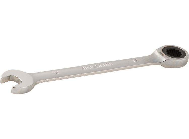 Silverline Fixed Head Ratchet Spanner 12mm