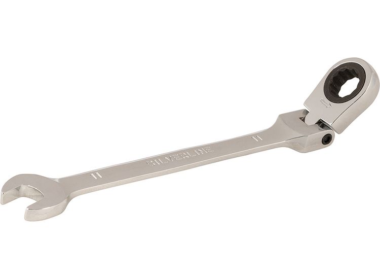 Silverline Flexible Head Ratchet Spanner 11mm
