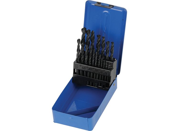 Silverline HSS-R Jobber Drill Bit Set 19pce 1 - 10mm