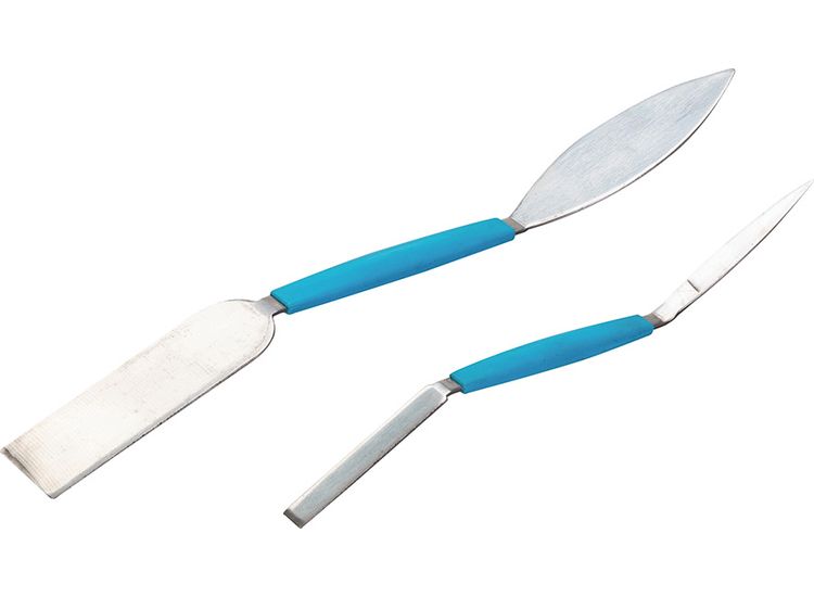 Silverline Plasterers Leaf &amp; Square Set 2pce 8 x 192mm &amp; 26 x 254mm