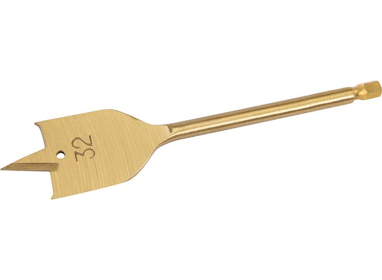 Silverline Titanium-Coated Flat Bit 32mm