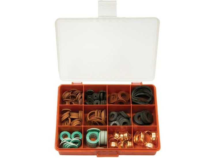 Arctic Hayes Plumber's Essential Washer Kit, 210 Piece