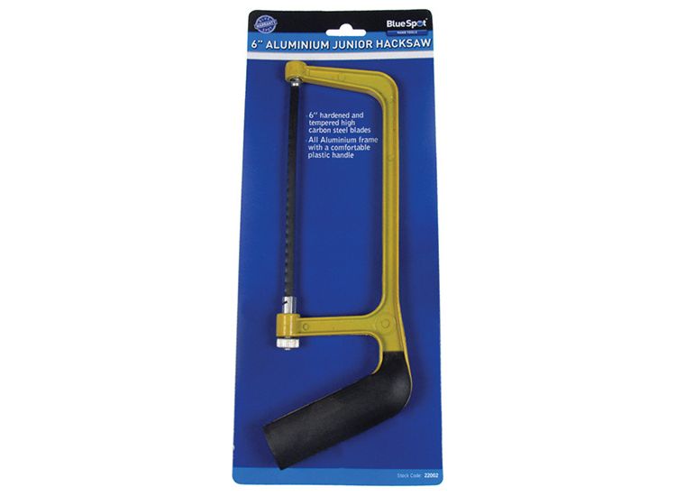 BlueSpot Tools Junior Hacksaw Aluminium 150mm (6in)