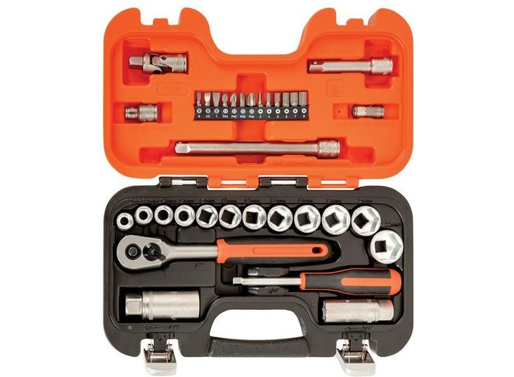 Bahco S330 3/8in Drive Socket Set, 34 Piece