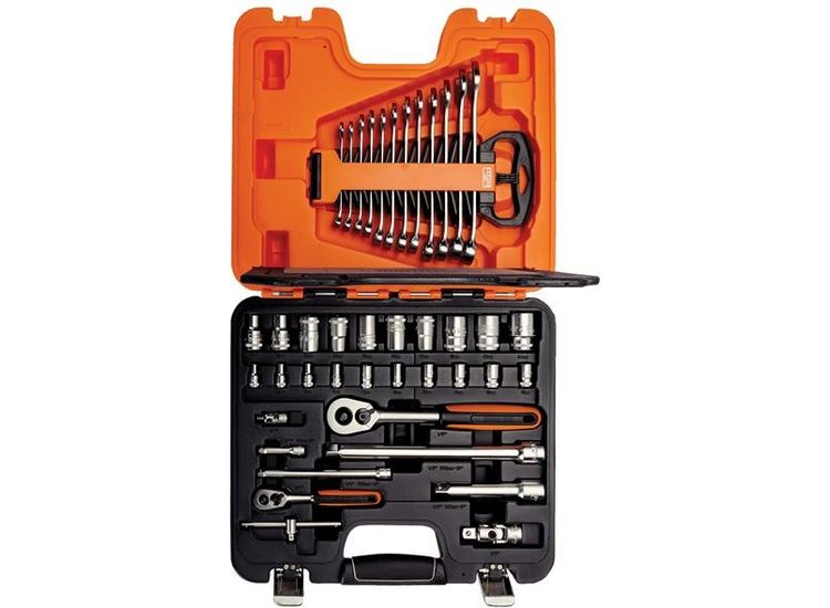 Bahco S410 1/4in &amp; 1/2in Drive Socket &amp; Spanner Set, 41 Piece