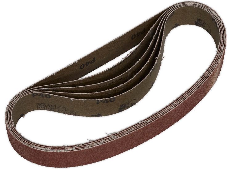 Sealey SB009 Sanding Belt 30 x 540mm 40Grit Pack of 5