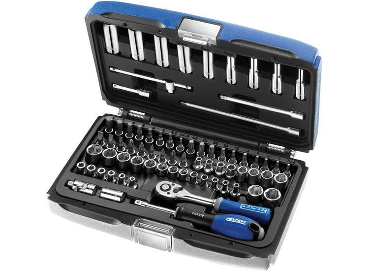 Expert 1/4in Drive Socket &amp; Accessory Set, 73 Piece