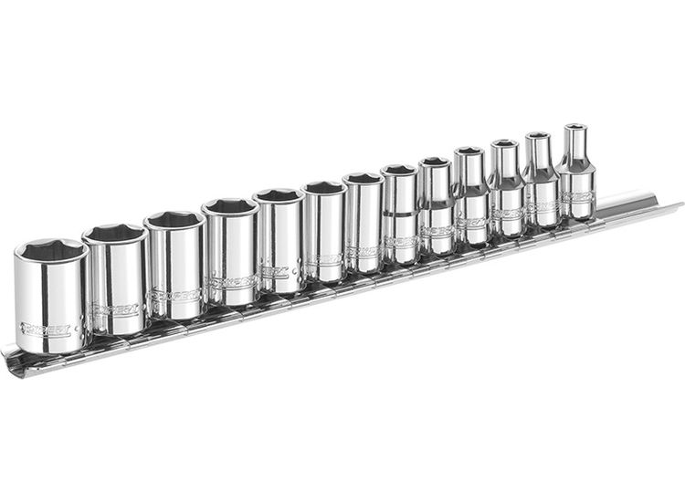 Expert 1/4in Drive Socket Set, 13 Piece