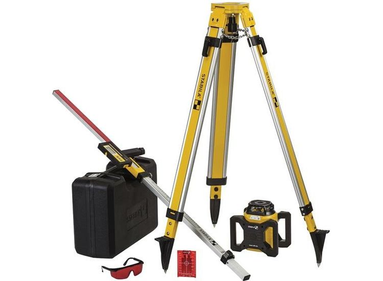 Stabila LAR 160 Rotation Laser Set, 7 Piece