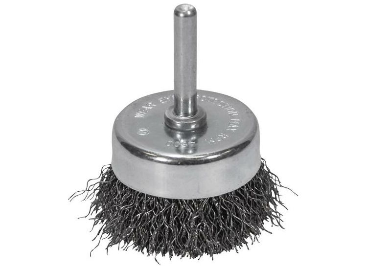 Faithfull Crimped Steel Wire Cup Brush
