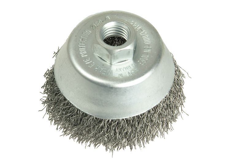 Lessmann Crimped Wire Cup Brush