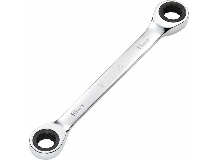 Draper 27736 Draper HI-TORQ&amp;#174; Metric Double Ratchet Ring Spanner, 10 x 11mm