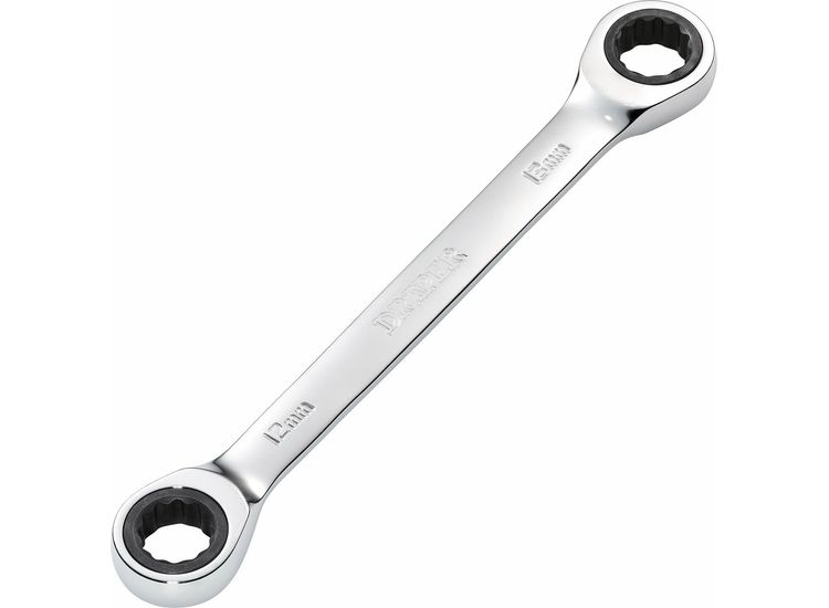 Draper 27737 Draper HI-TORQ&amp;#174; Metric Double Ratchet Ring Spanner, 12 x 13mm