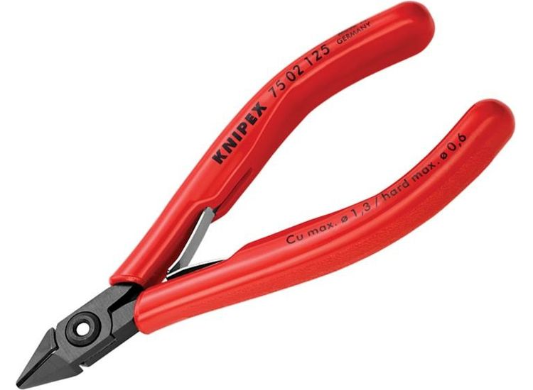 Knipex Electronics Diagonal Cutter PVC Grip 125mm