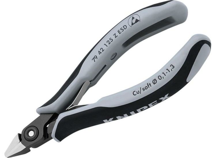 Knipex ESD Precision Electronics Side Cutters 125mm