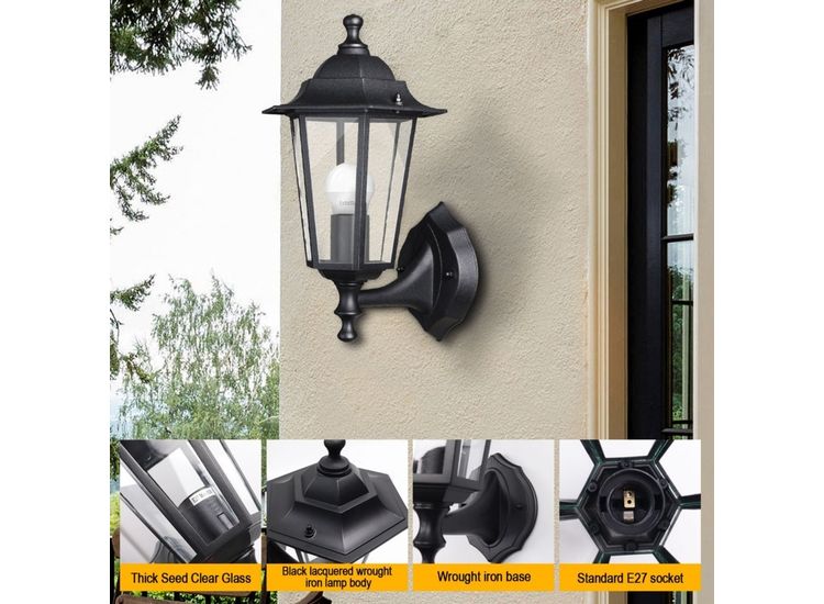 Extrastar A11820B O/D Vintage Wall Light W/E27 L/H