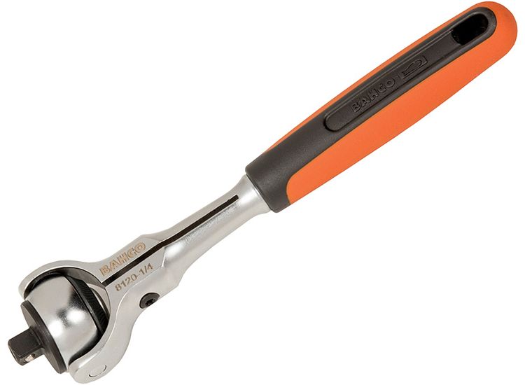 Bahco Swivel Head Ratchet 1/4in Drive