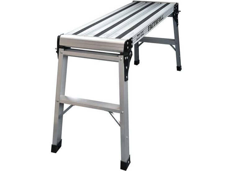 Faithfull Fold Away Step Up Aluminium L100 x H52 x W30cm