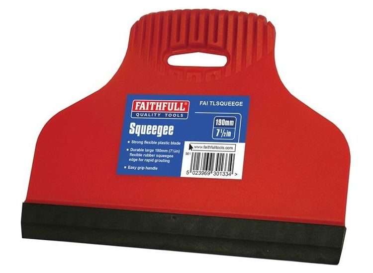 Faithfull Rubber Edge Squeegee