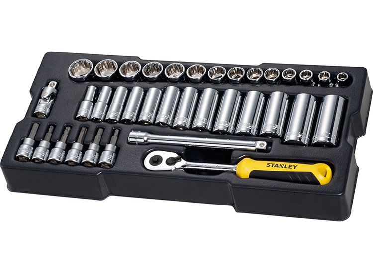 STANLEY® 3/8in Drive Metric Socket Module 36 Piece