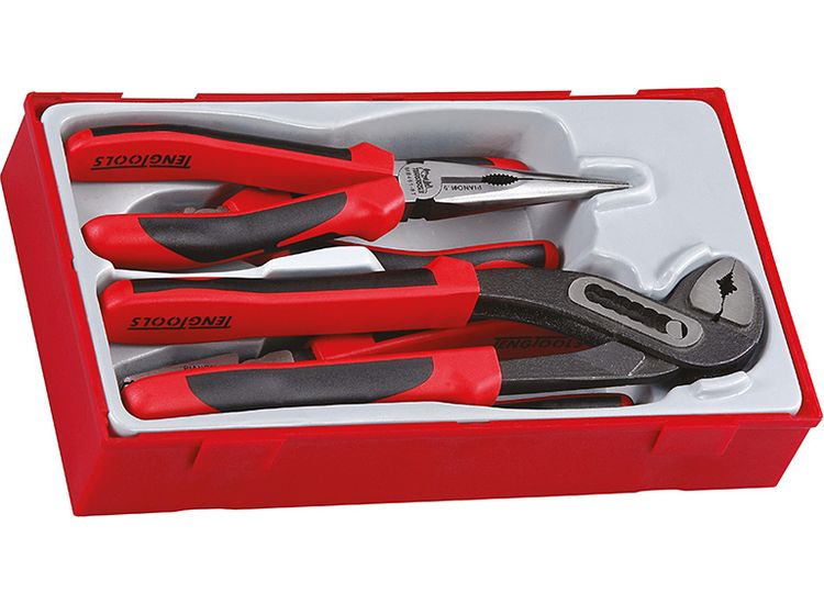 Teng TT440T Mega Bite Pliers Set, 4 Piece