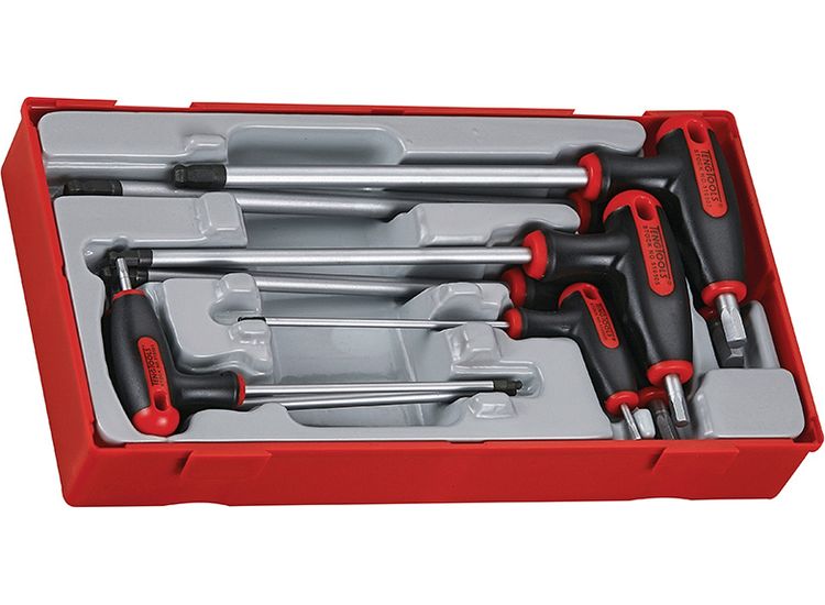 Teng TTHEX7 Metric Hex T-Handle Driver Set, 7 Piece