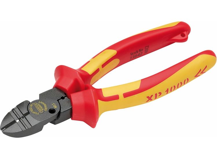 Draper 13642 XP1000&amp;#174; VDE Tethered 4-in-1 Combination Cutter, 160mm