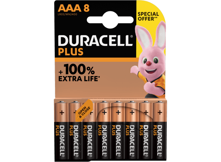 Duracell S18721 Plus Power AAA Special Offer Pack