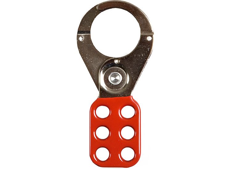 ABUS Mechanical 702 Lock Off Hasp 38mm (1.1/2in) Red