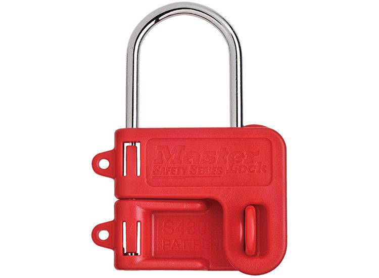 Master Lock Two Padlock Lockout Hasp - 4mm Shackle
