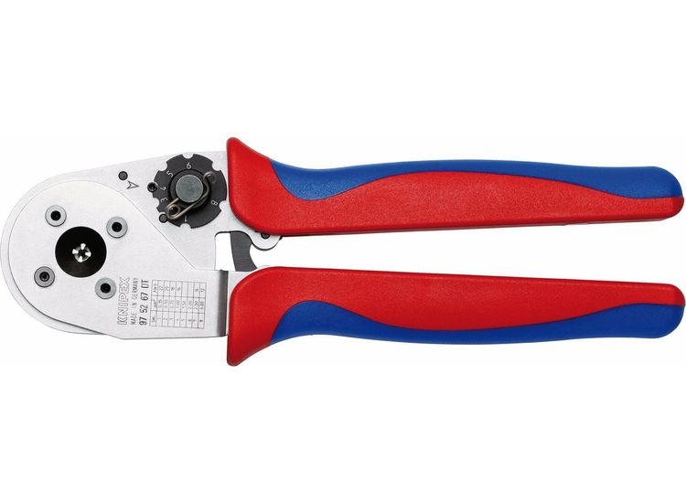 Draper 13166 KNIPEX 97 52 67 DT Four-Mandrel Crimping Pliers for DT contacts, 230 mm