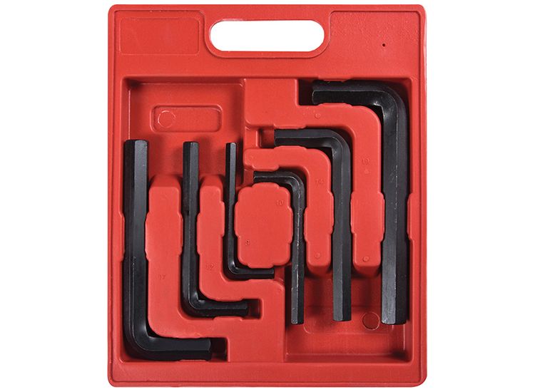 BlueSpot Tools Jumbo Hex Key Set, 6 Piece