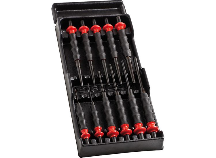 Facom Drift  Nail &amp; Centre Punches Module  11 Piece