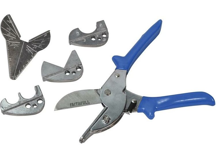 Faithfull Multi-Function Gasket &amp; Pipe Mitre Shears Kit