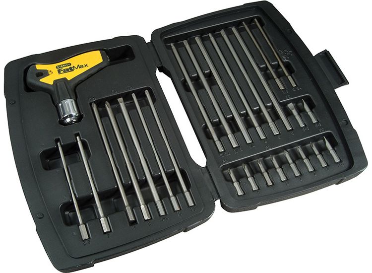 STANLEY® Metric FatMax® T-Handle Ratchet Power Key Set, 27 Piece