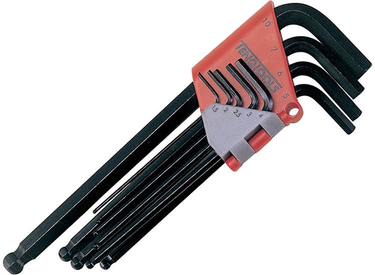 Teng Metric Ball Point Hexagon Key Set, 9 Piece
