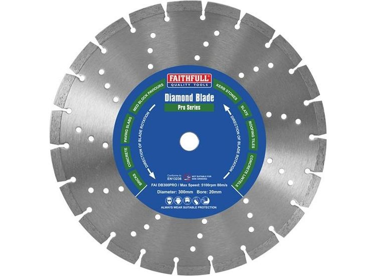 Faithfull Professional Diamond Blade