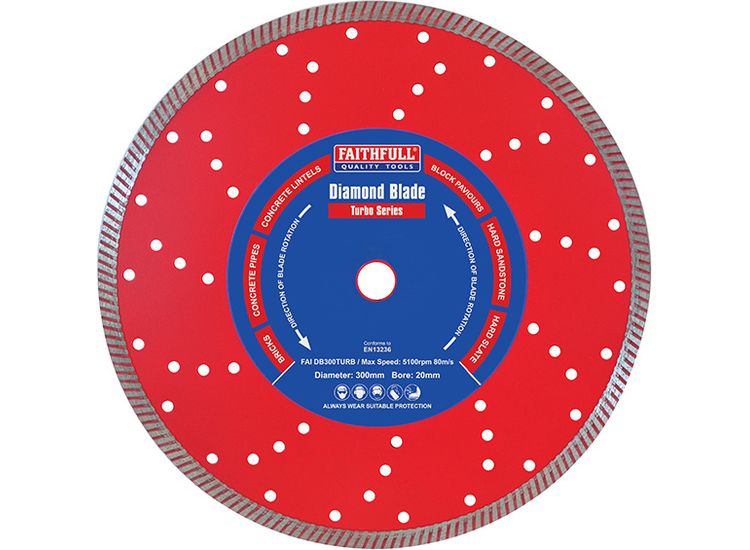 Faithfull Turbo Cut Diamond Blade