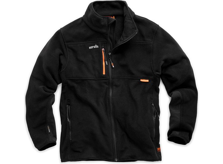 Scruffs Recycled Abratect Worker Fleece Black