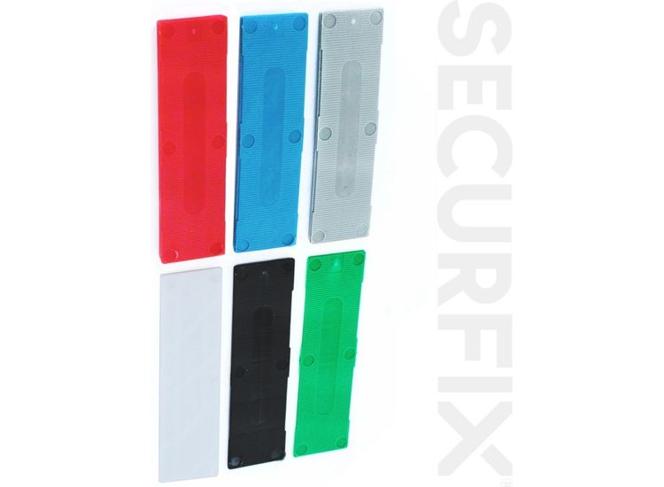 Securfix FP28/MIX/200 Flat Frame Packer Shims Assorted 28 x 100mm