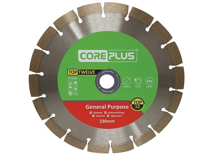 CorePlus Top Twelve General Purpose Diamond Blade