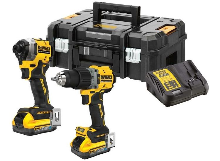 DEWALT DCK2050H2 POWERSTACK™ Twin Pack 18V 2 x 5.0Ah Li-ion