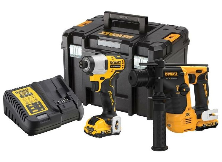 DEWALT DCK2104L2T XR Brushless Twin Pack 12V 2 x 3.0Ah Li-ion