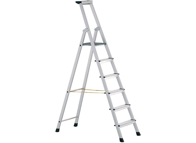 Zarges Anodised Trade Platform Steps