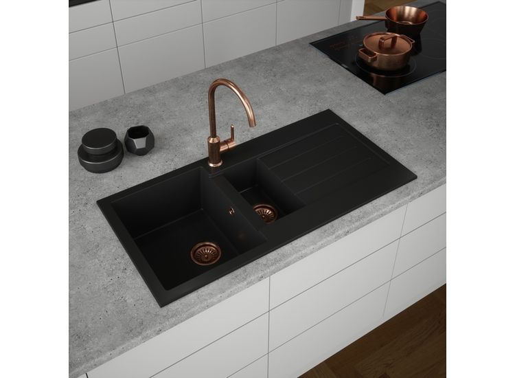 Ellsi Comite 1.5 Bowl Sink &amp; Waste