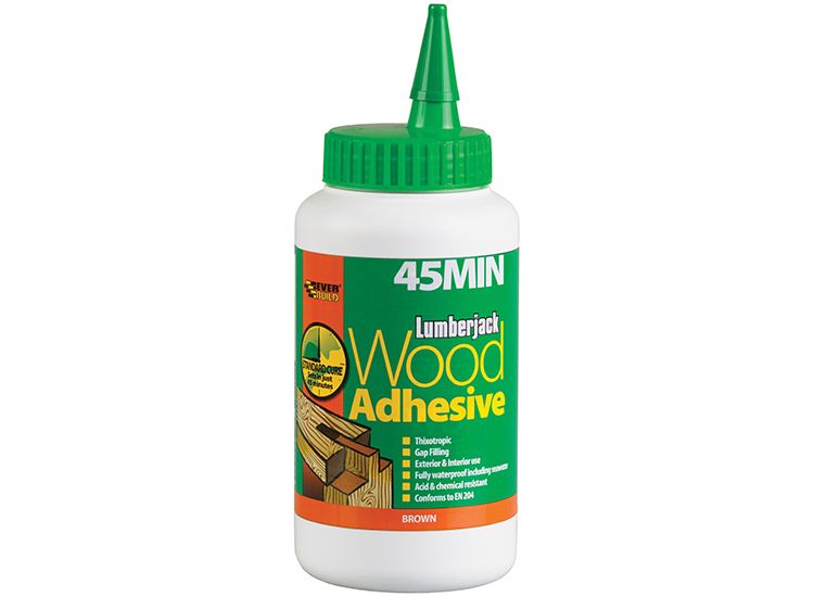 Everbuild Sika Lumberjack® 45 Min PU Wood Adhesive Liquid 750g